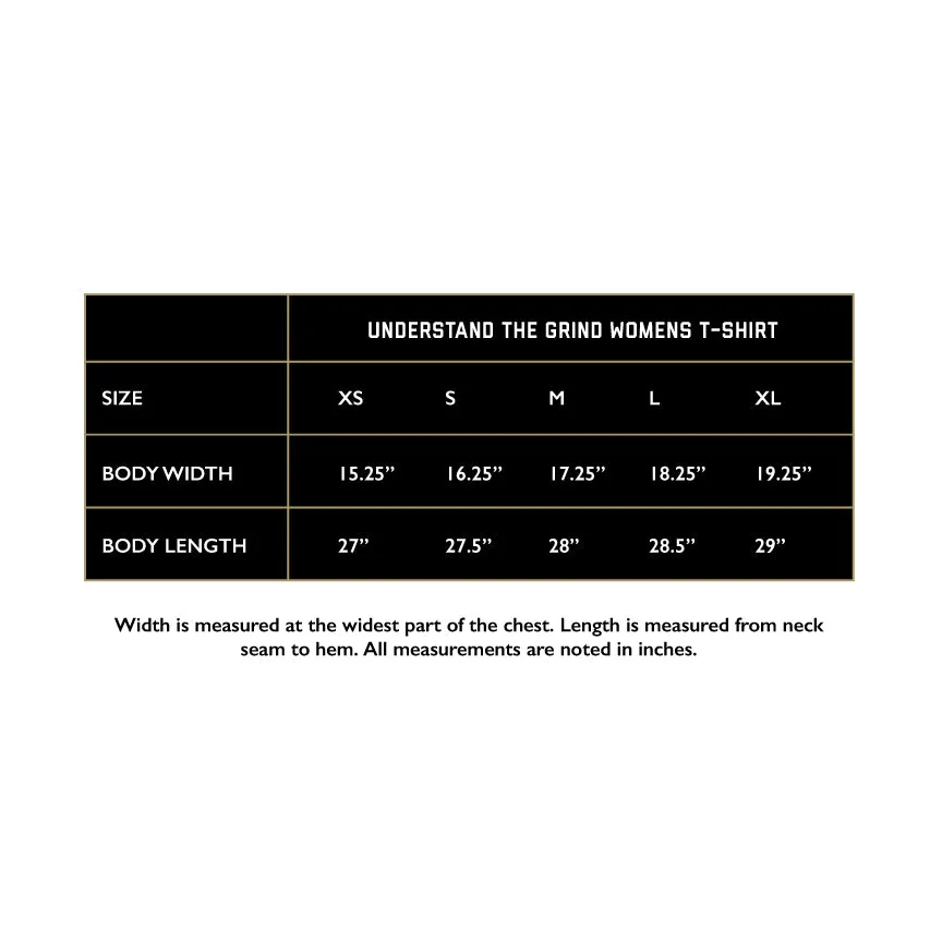 Understand the Grind Women's Tee - Black