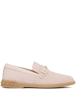 Valentino Garavani Leisure Flows suede loafers