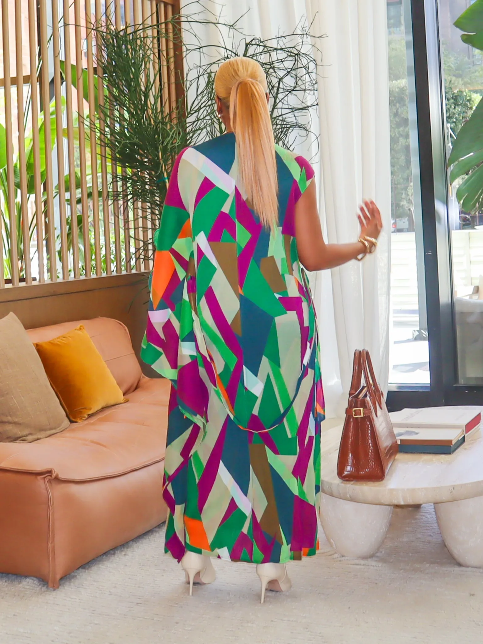Velda Pleated Dress