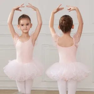 Vestido de balé infantil e adolescente - para altura de 110 a 160 cm