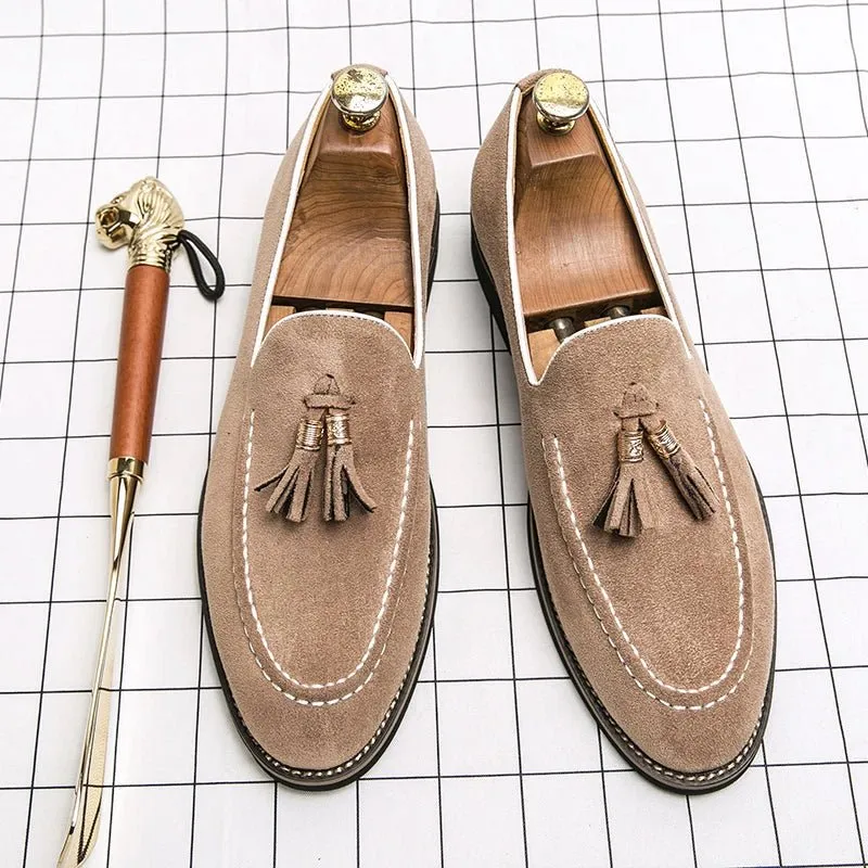 Victor Duval Tesoro Suede Loafers