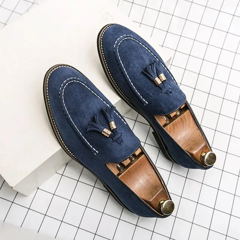 Victor Duval Tesoro Suede Loafers