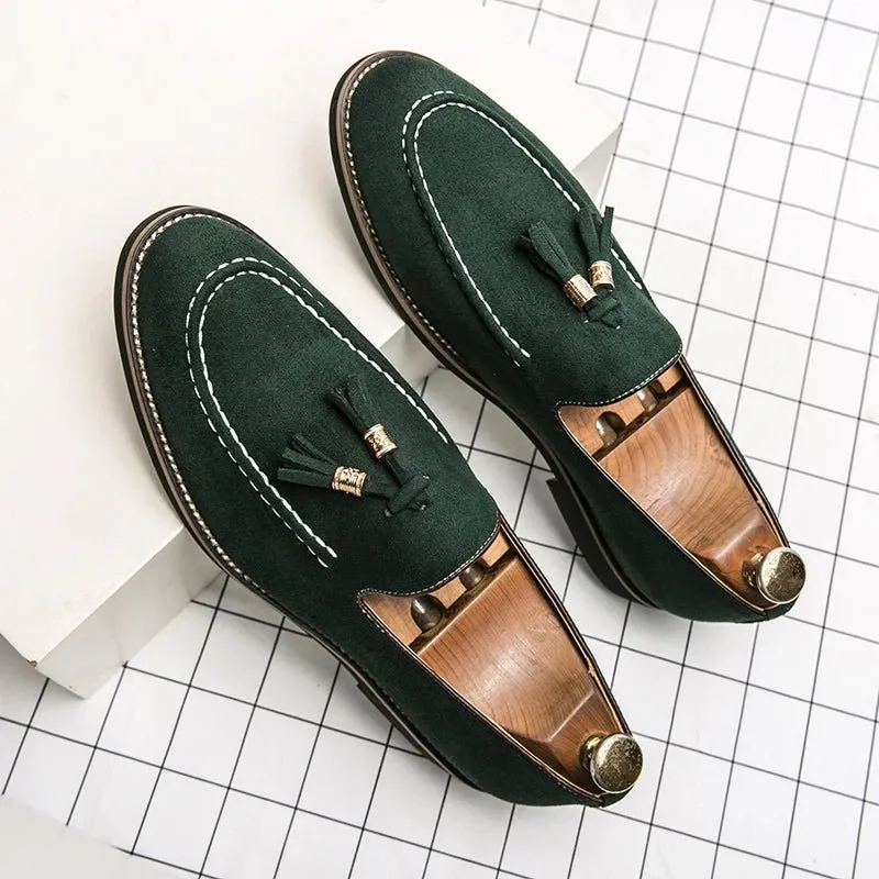 Victor Duval Tesoro Suede Loafers