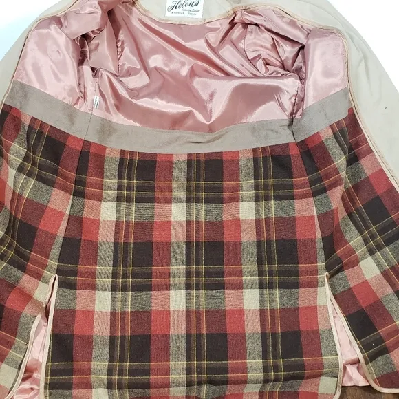 Vintage All Seasons Faux Suede Jacket Sz Medium ? Removable Liner Winter Coat