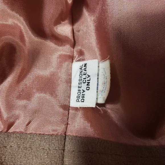 Vintage All Seasons Faux Suede Jacket Sz Medium ? Removable Liner Winter Coat