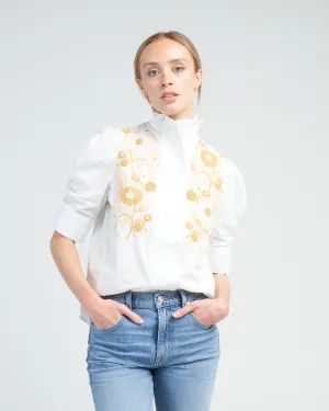 vita blouse - cabbage white