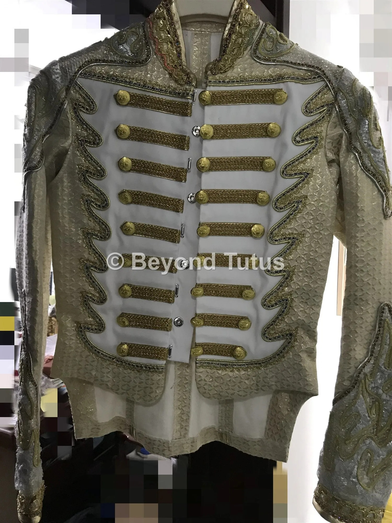 White and Gold Tunic