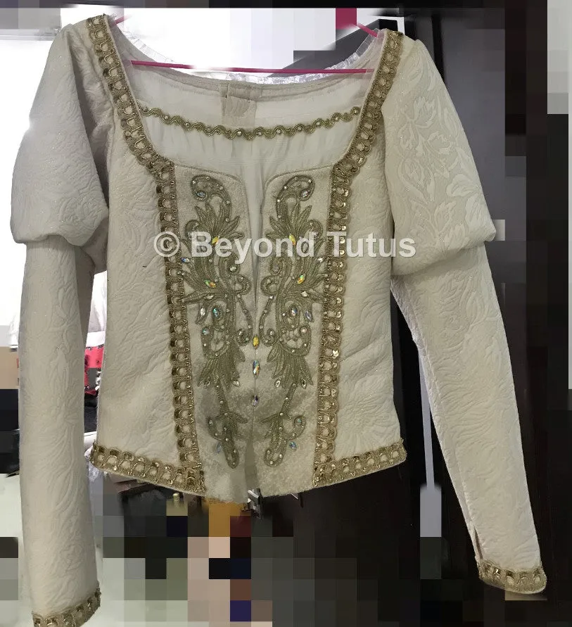 White and Gold Tunic