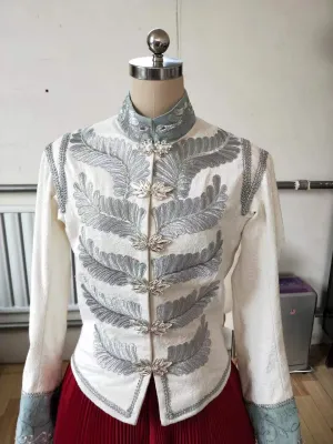 White and Silver Tunic