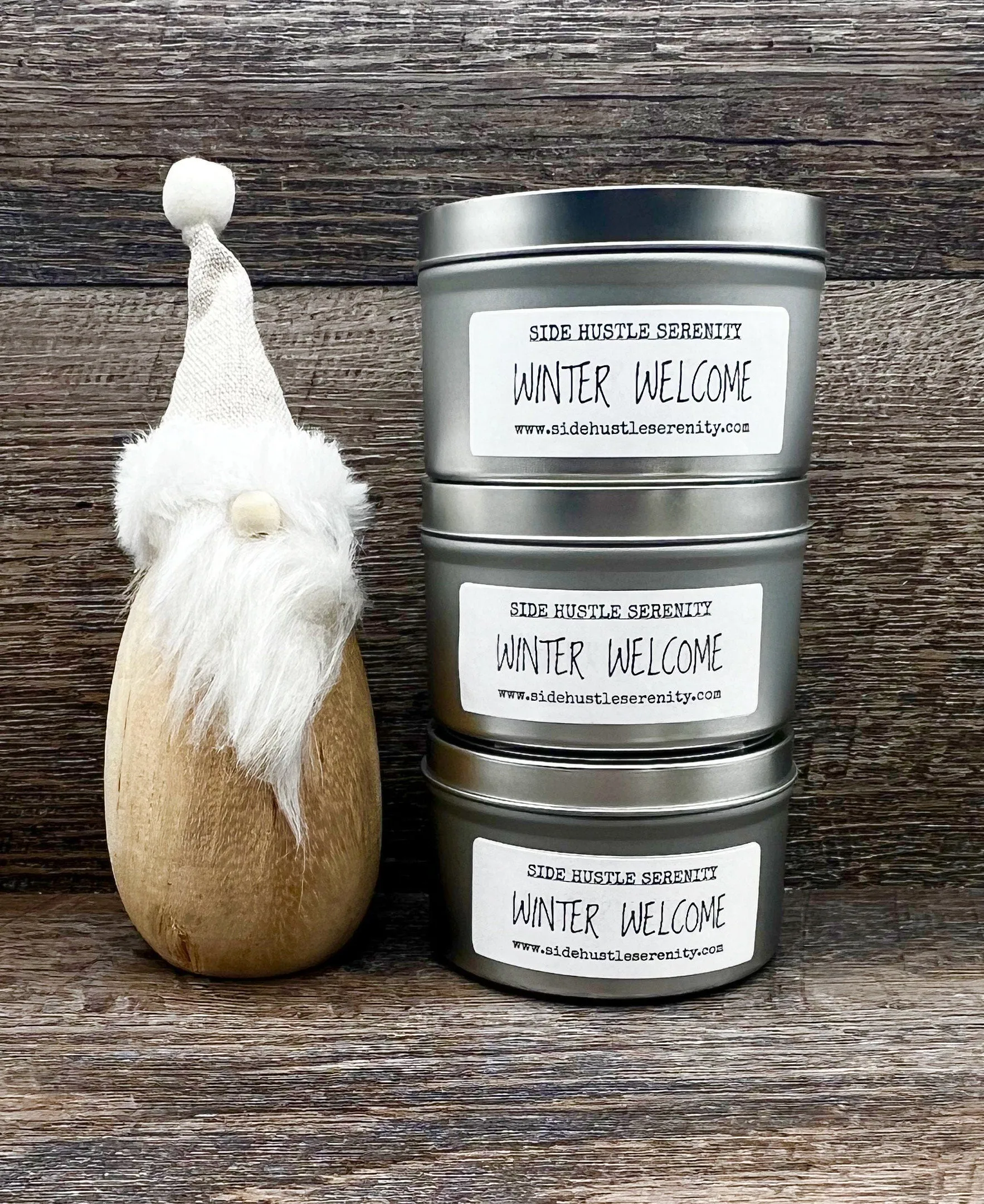 WINTER WELCOME | Juniper   Sage   Eucalyptus   Spearmint Scent | Clean Burning Candle | Festive Holiday | Cold Weather Days | Winter Scent