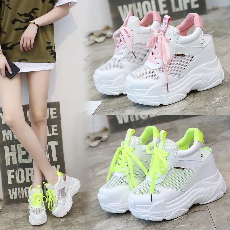 Women Sandals  Fashion Hollow Out Wedges Gladiator High Heel Chunky Platform Casual Shoes