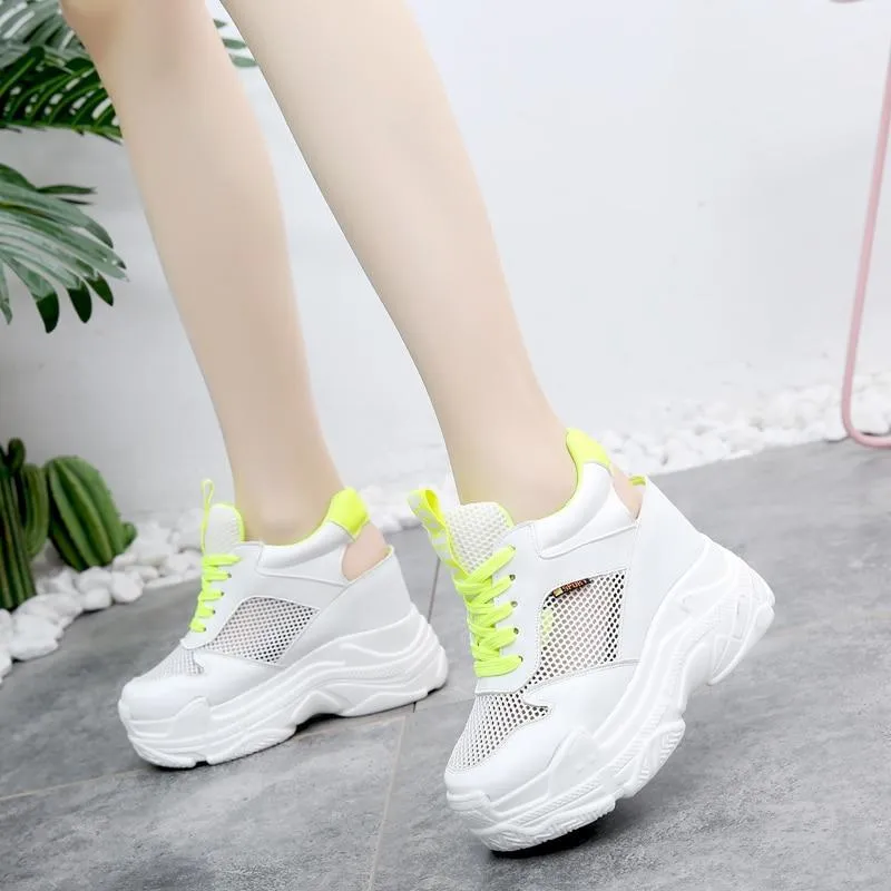 Women Sandals  Fashion Hollow Out Wedges Gladiator High Heel Chunky Platform Casual Shoes