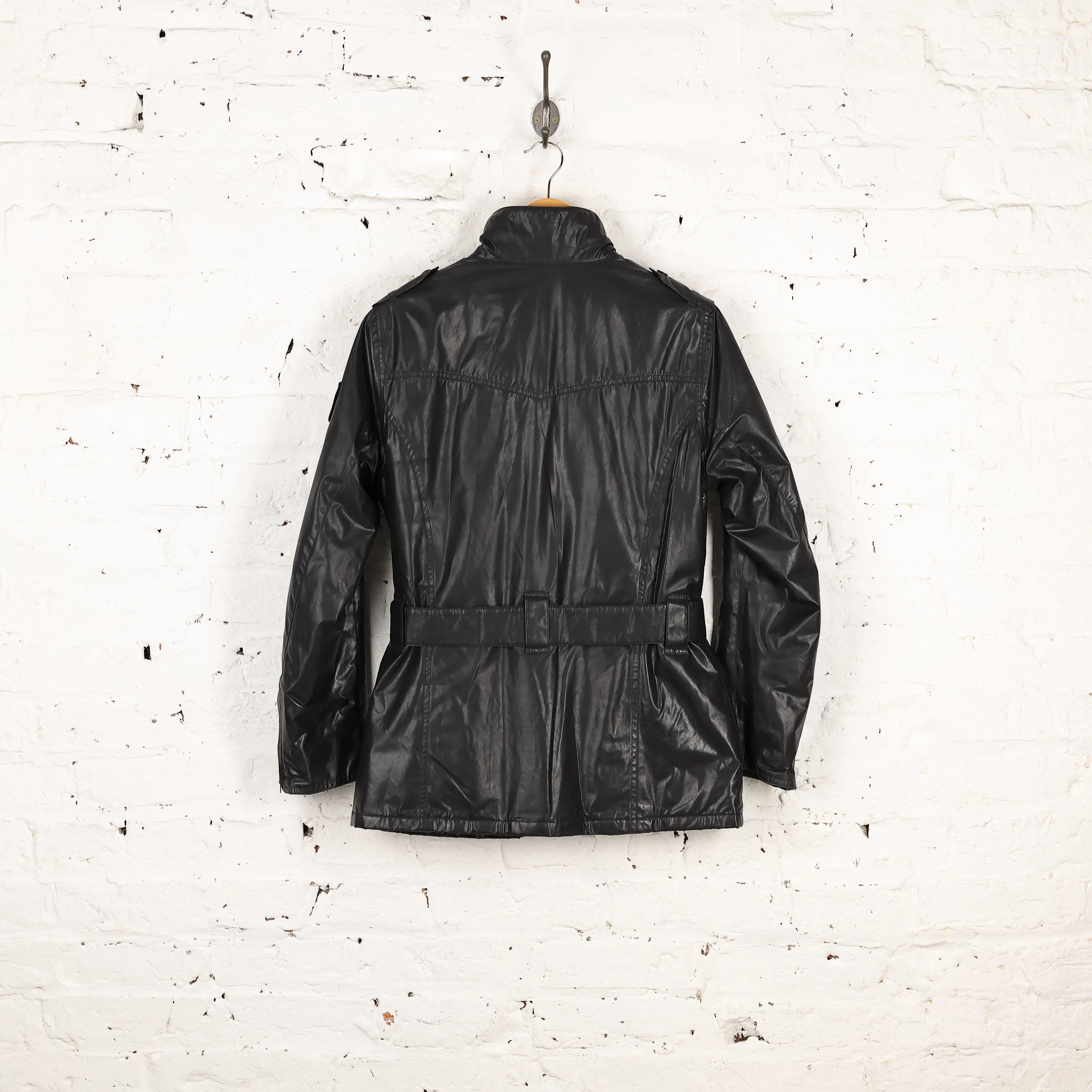 Women's Barbour Carbon Finish International Jacket - Black - Women's M