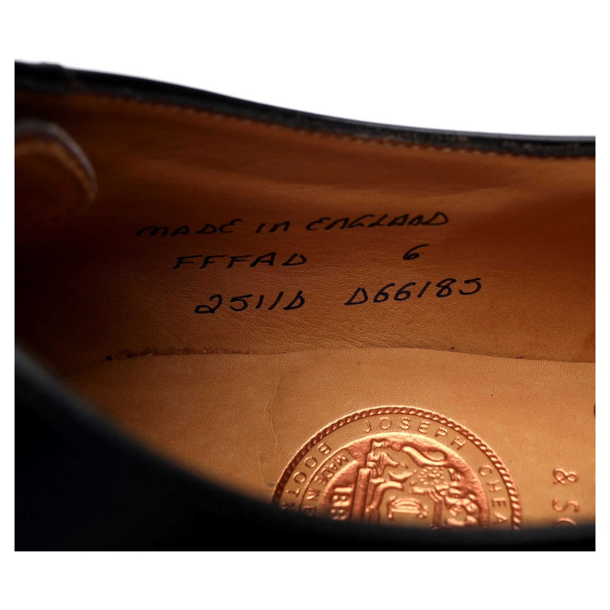 Women's Black Leather Derby UK 6 D