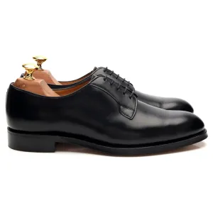 Women's Black Leather Derby UK 6 D