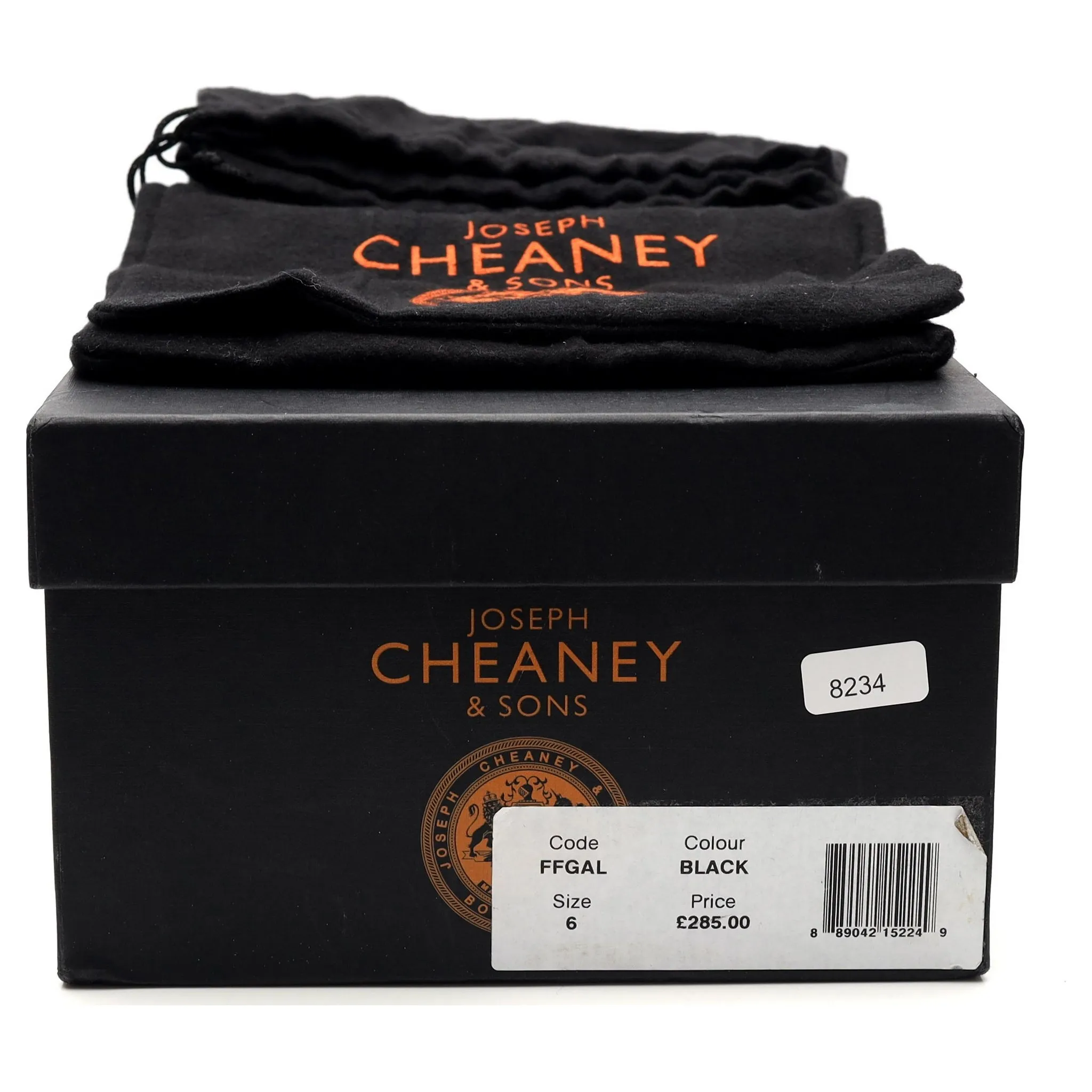Women's Black Leather Derby UK 6 D