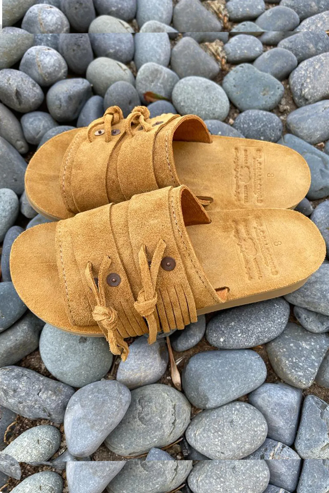 Women's Cherokee Suede Camel Sandal