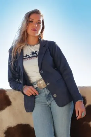 WOMEN'S CRUEL Suede Blazer