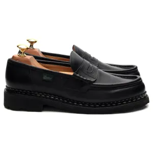 Women's 'Orsay / Griff II' Black Leather Loafers UK 6.5