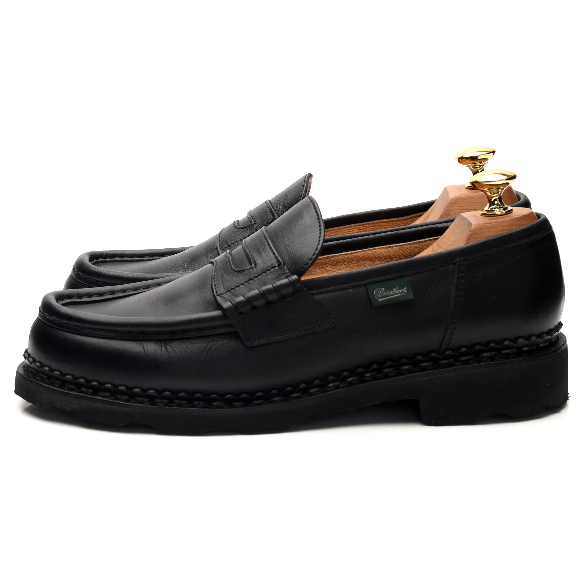 Women's 'Orsay / Griff II' Black Leather Loafers UK 6.5
