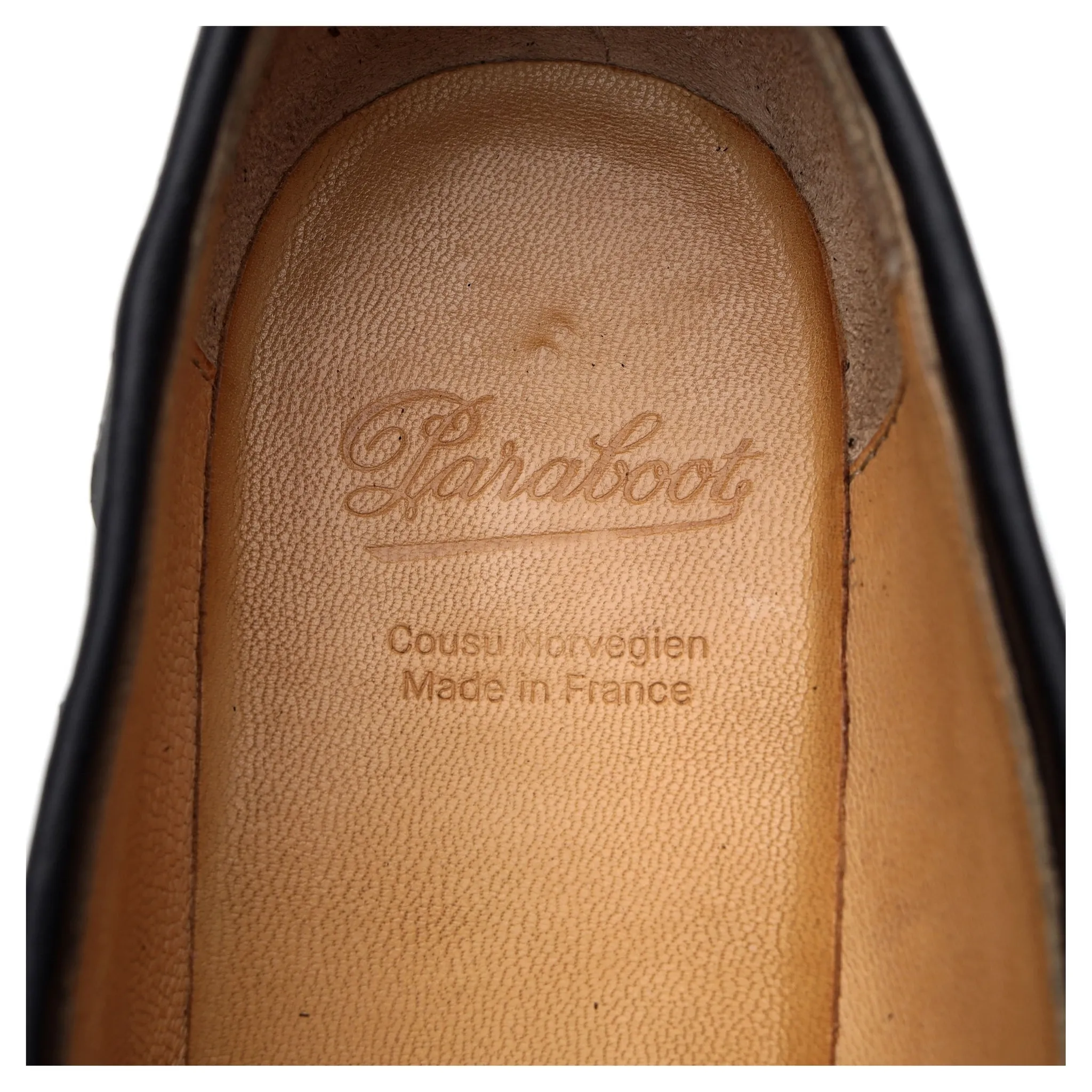 Women's 'Orsay / Griff II' Black Leather Loafers UK 6.5