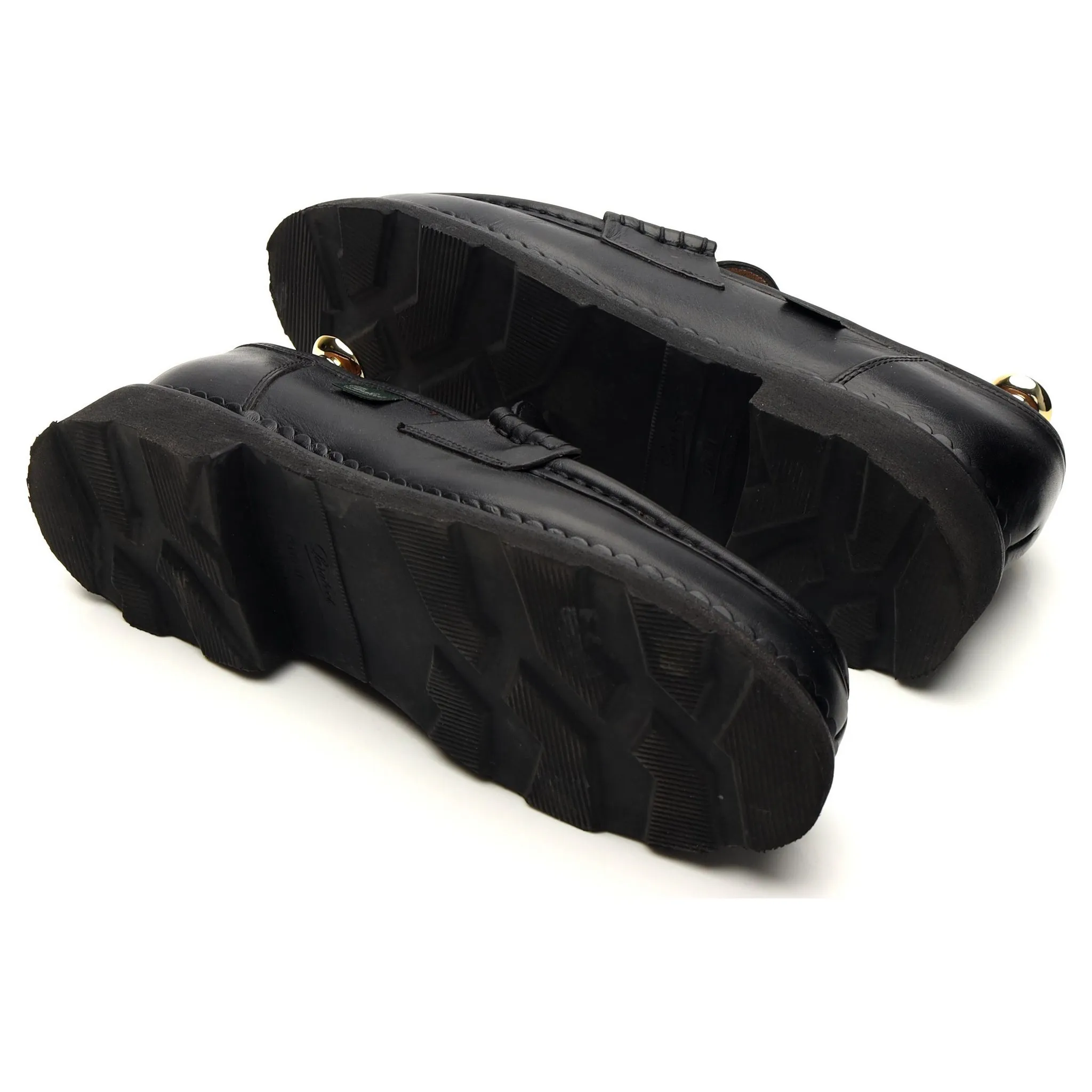Women's 'Orsay / Griff II' Black Leather Loafers UK 6.5