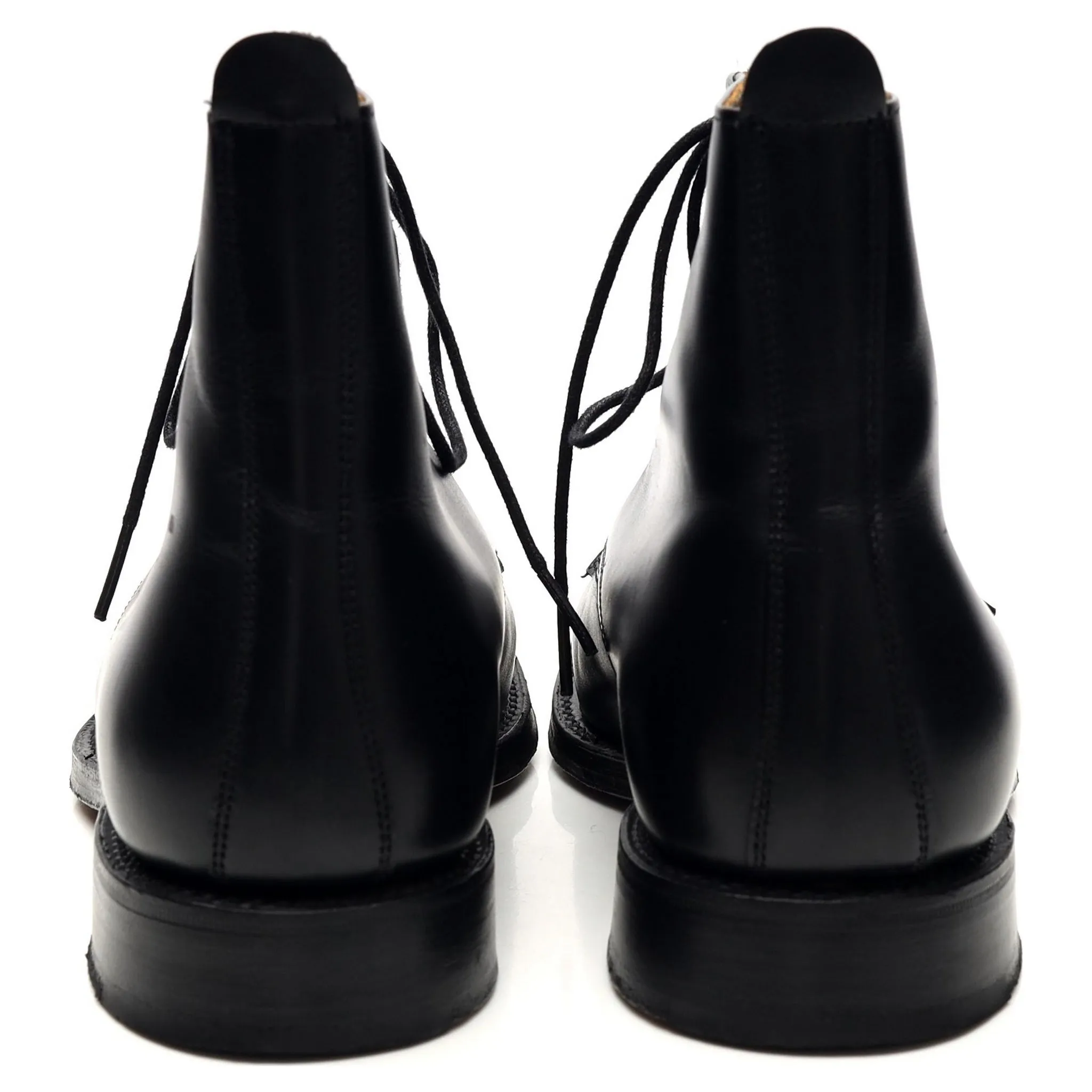 Women's 'Sadie' Black Leather Boots UK 4.5 D