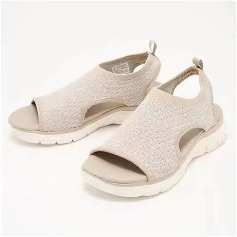 Women's Side Hollow Out Breathable Mesh Sports Sandals for Summer