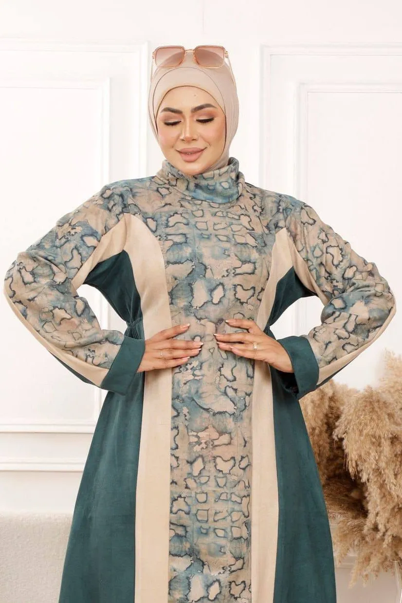 Women's winter abaya