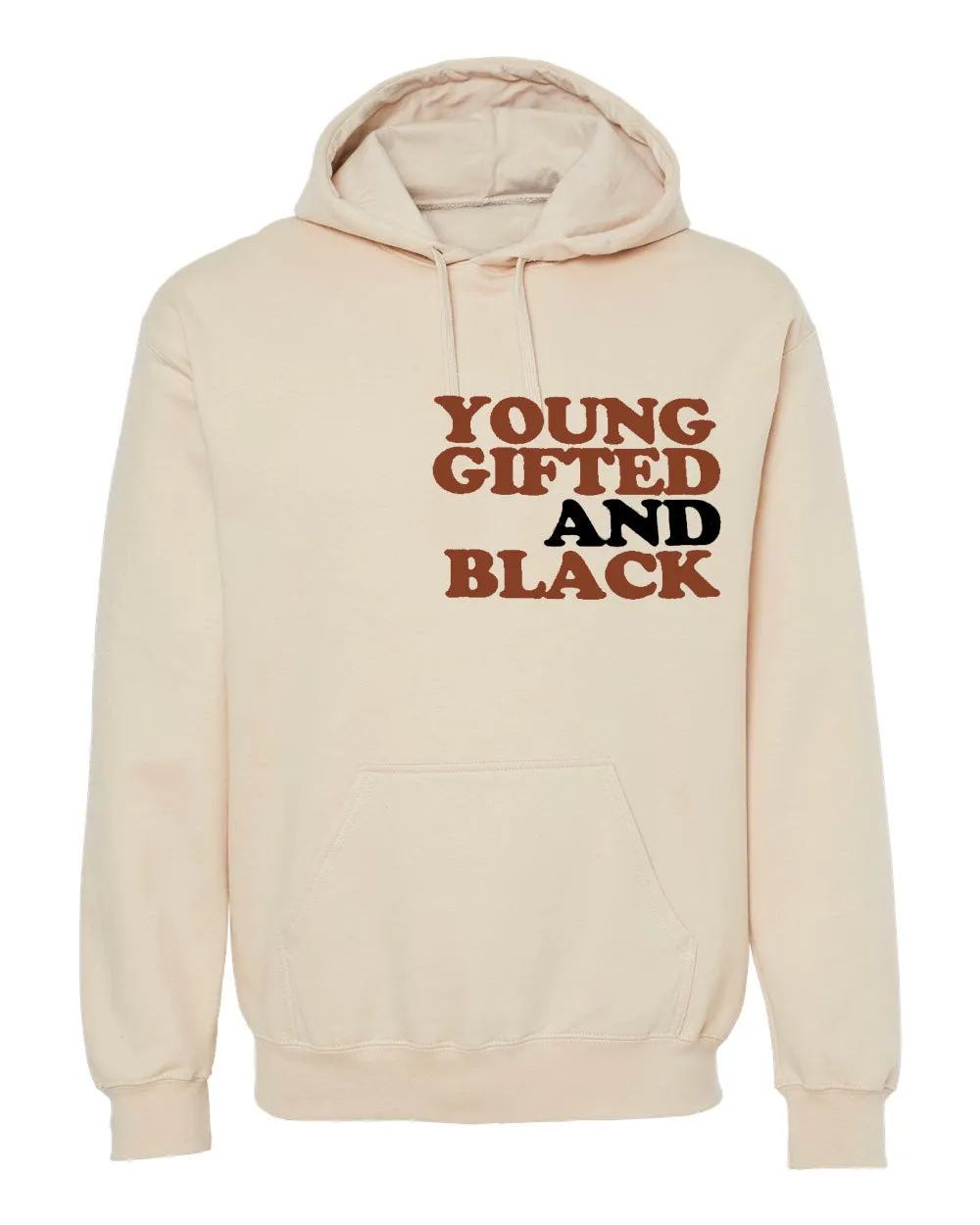 Young Gifted Black Adult Hoodie