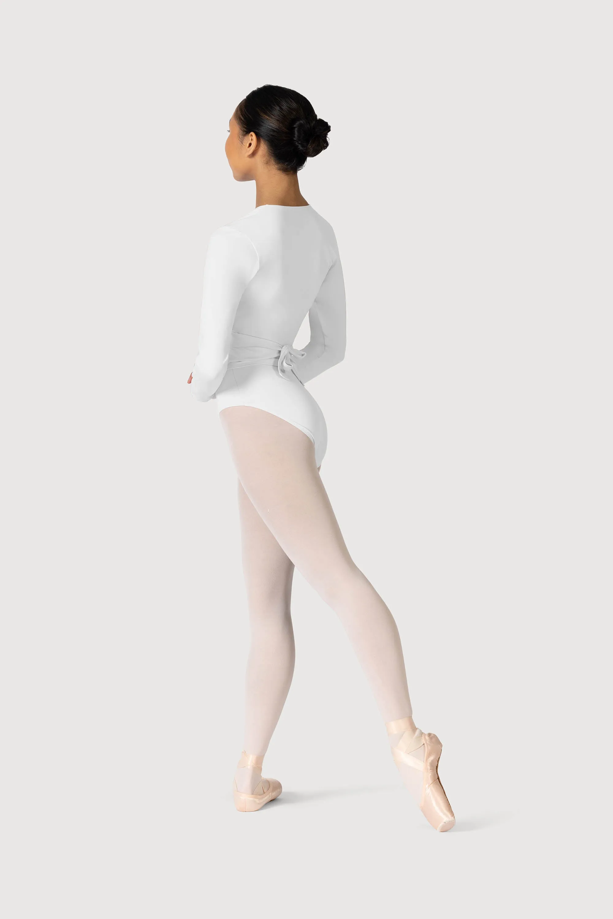 Z0858L - Bloch Overture Crossover Womens Long Sleeve Wrap Top